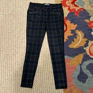 Wit & Wisdom cute plaid leggings/pants; ‘Ab’Solution